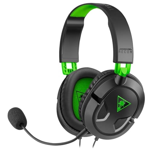 Turtle Beach Recon 50 Xbox Gaming Headset - Xbox Series X, Xbox Series S, Xbox One, PS5, PS4, PlayStation, Mobile & PC with 3.5mm - Removable Mic, 40mm Speakers