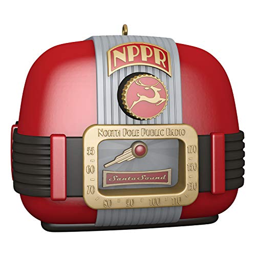 Pole Public Radio Ornament w/ Sound and Light