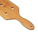 Yonor Enhanced 17 inch Bamboo Paddle with Airflow Holes, Fraternity Or Sorority Greek Bamboo Wooden Paddle, Official Greek Wood Paddle, Rounded Edges, Smooth Sanded Polished Finish (17