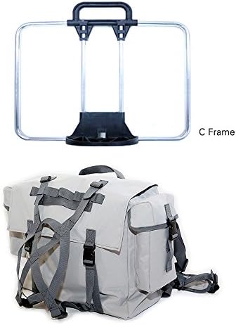 Rucksack Bag and Frame Set for Brompton (Silver Grey + C Frame)