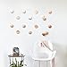 Umbra Confetti Dots Wall Décor, Set of 16, Copper, 16 Count