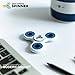 Anti-Stress Spinner | Relieves from stress and bad habits! Relax, Focus, Relieve - with innovative, upgraded 2017 fidget spinner. White Color