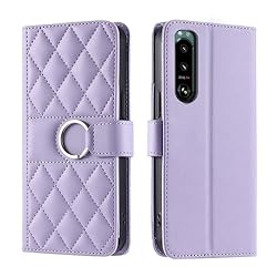 Lucyliy Compatible with Sony Xperia 5 IV Case Flip