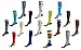 A-Swift 1-Pair Below Knee High Socks, Polka Dot