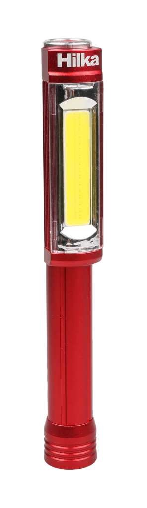 Hilka Tools 82011400 4.5 W 400 lm X-Large COB Pen Work Light with Batteries - Red
