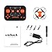 Virhuck Volar-360 Nano Drone (Suit for Experienced Flyer) 2.4 GHz 4.5 CH 6 AXIS GYRO Multicolor LED with Rolls and 3D Flips, Orange