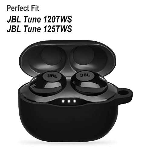 Geiomoo Silicone Carrying Case Compatible with JBL Tune 120TWS
