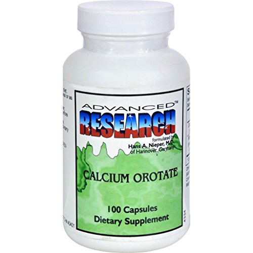 NCI (Dr. Hans Nieper) Calcium Orotate 500 Mg Capsules 100 Each