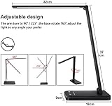 SLATOR Desk Lamp Eye-Caring Aluminium Dimmable with USB Charging 5 Modes view 4