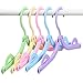 HEROOFAM 10Pcs Travel Hangers,Travel Accessories Portable Folding Clothes Hangers Drying Rack for Travel and Home,Non-Slip Coat Hangers