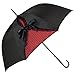 Kung Fu Smith Black Lace Parasol Umbrella for Women, Vintage Victorian Windproof Umbrella, British London Rain Umbrella, UV Protection