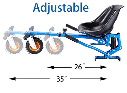 Upgrade-Hoverboard-Go-Kart-Seat-Attachment-Conversion-Kit-Hoverboard-Go-Cart-Accessories-Heavy-Duty-Frame-Fun-for-Kids-Fits-65810