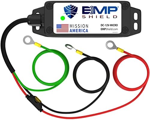 EMP Shield For Cars & Trucks - 12V Vehicle Protection Against Lightning, Solar Flares & Power Surges