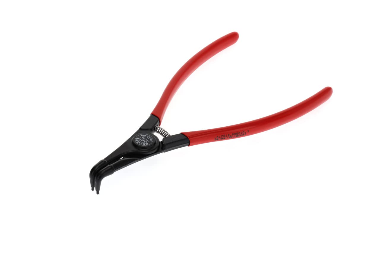 GEDORE Circlip Pliers for Outer circlips, with Opening Spring/Finger Protection, 90° Angled, Tip Dia. 3.2 mm, 8000 A 41