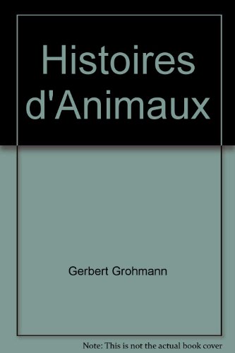 Histoires d'animaux