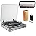 Audio Technica AT-LP60 Fully Automatic Belt-Drive Stereo Turntable - Gunmetal (AT-LP60 Turntable Bundle)