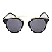 Shiratori Classic Rimsless Lens Woman's Brand Sunglasses 100% UV Protection (black)