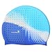 Swim Cap for Women and Men - Adult,Girls and Boys Soft Silicone Short,Long hair Swimming Caps,Hat - Anti-slip,Waterproof - Avoid Sharp Object.