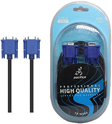 Cable VGA Macho a Hembra Blindado para PC a Monitor Proyector 3 ...