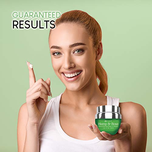 CLAIR BEAUTY Hemp & Rose Nourishing Day Cream & Eye Serum Collection