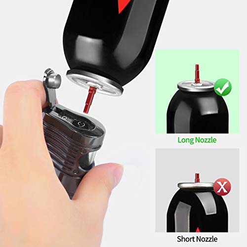 Torch Lighter Refillable Lighter, 4 Jet Flame Lighters, Windproof Gas