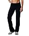 Alki'i Luxurious Cotton Lycra Fold Over Yoga Pants, Black XL