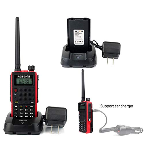 Retevis RT5 Two Way Radio Long Range Adult Walkie Talkies Dual Band