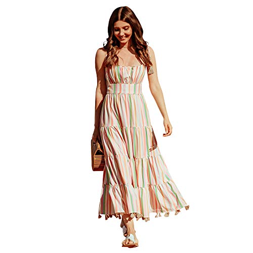 knee length dresses for ladies 1970s Candi Jones Floral Maxi Dress Xs