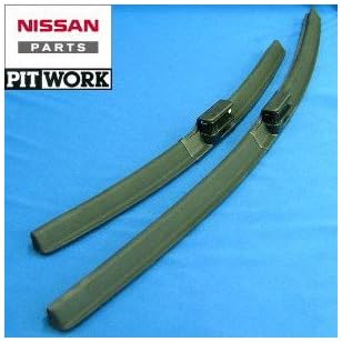 Amazon Nissan 日産純正 ピットワーク フラットワイパーブレード 専用替えゴム 525mm Ay0 Dz340 1本 ワイパーブレード 車 バイク