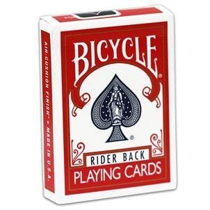Bicycle The Invisible Deck (Red) SIZE