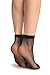 LissKiss Black Fishnet Ankle High Socks - Socks