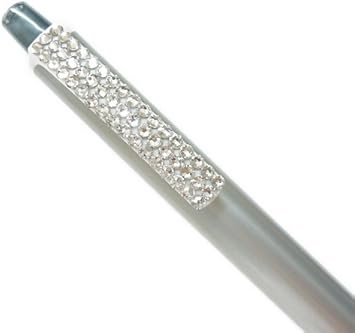 Amazon クルトガ Kurutoga シャープペンシル Crystal Style キラキラクリップ スワロフスキー クリスタル 可愛いシャーペン スタンダード グレー シルバー 0 5mm シャープペン 文房具 オフィス用品