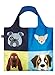 LOQI Artist Stephen Cheetham Dogs Reusable Shopping Bag, Model: SC.DO