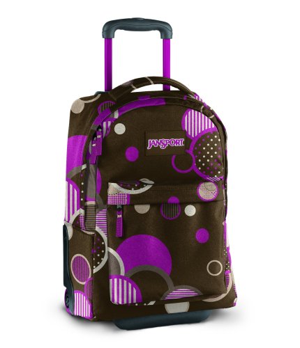 JanSport Classic SuperBreak Wheeled Backpack, New Chocolate Chip