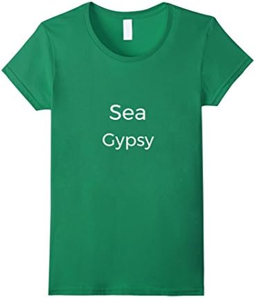 Womens Sea Gypsy T-Shirt Small Kelly Green