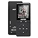 AGPtEK A20 8GB MP3 Player, 80 Hours Playback Hi-Fi Sound Music Player, Portable Audio Player Expandable Up to 64GB (Black)