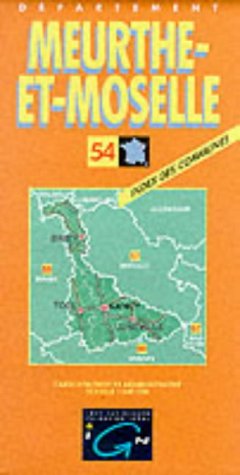 Meurthe Et Moselle (French Department Maps S) by 