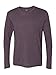 Next Level Apparel Men's Crew Neck Rib Knit Jersey, M, VINTAGE PURPLE