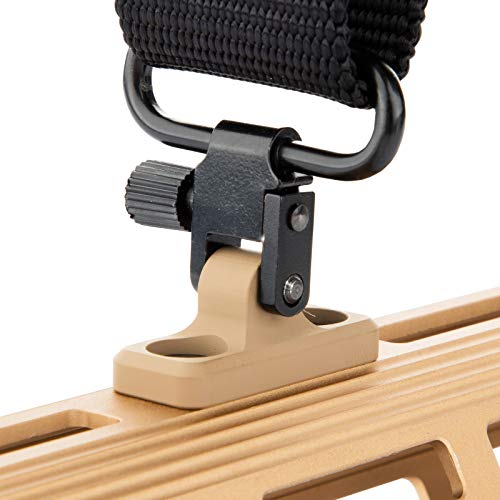 TuFok M Sling Mount Stud Low Profile Design, AluminumTan in Kenya Whizz Gun Slings