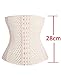 SEXYWG Women's Waist Cincher Trainer Body Tummy Girdle Corset Sport Shaper,Apricot,S(waist 24.5-26.7 Inch)