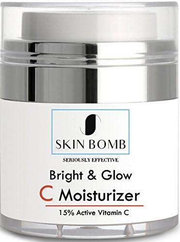 Skin Bomb's Vitamin C Moisturizer, 1.7 oz - For Age Spots, Skin Tone, Anti-Aging, Wrinkles Firming, Dark Circles,best cream,moisture natural facial