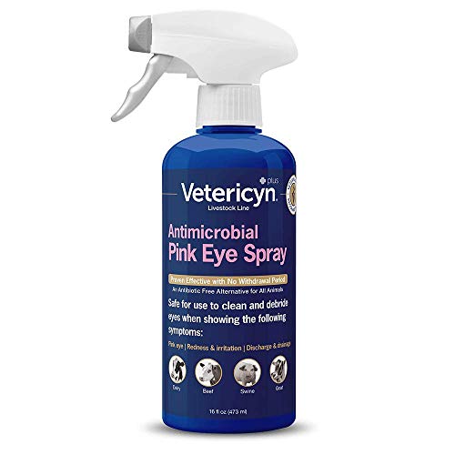 Vetericyn Plus Pink Eye Spray. Safe and Effective Relief for Redness