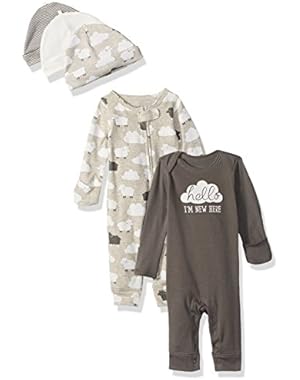 Carter's Baby 5-Piece Coverall and Cap Set