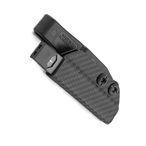 Adjustable Pocket Clip/Belt Holster for JUUL Vape E-Cig Kydex Holder Sleeve Cover Carrying Case | Made in The USA - Device Not Included