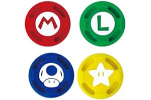 AMBERTOWN Silicone Analog Thumb Grip Stick Set Joystick Cap Thumbstick Cover for Switch NS Controller