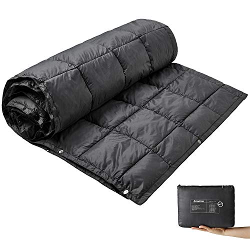 KingCamp Ultralight Compact Camping Blanket Quilt Protable Bed Throw Multi-Purpose for Indoor Outdoor Use