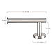 Toilet paper holder, Dailyart Stainless Steel Bathroom Tissue Holder Toilet Paper Dispenser, Wall Mount, Screw Mounting