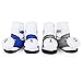 WADDLE Cute Golf Shoes Baby Socks For Boys Golf Ball Plush Rattle Newborn Gift Pack 0-12 Months