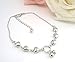 LUNIWEI Heart Cherries Women Ankle Bracelet Barefoot Sandal Beach Foot.