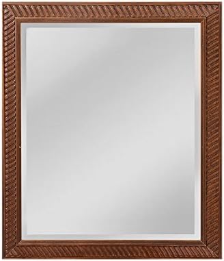 ELK Group International MW5000A-0046 Angled Carved Wood Frame Mirror, 20 x 24 in.
